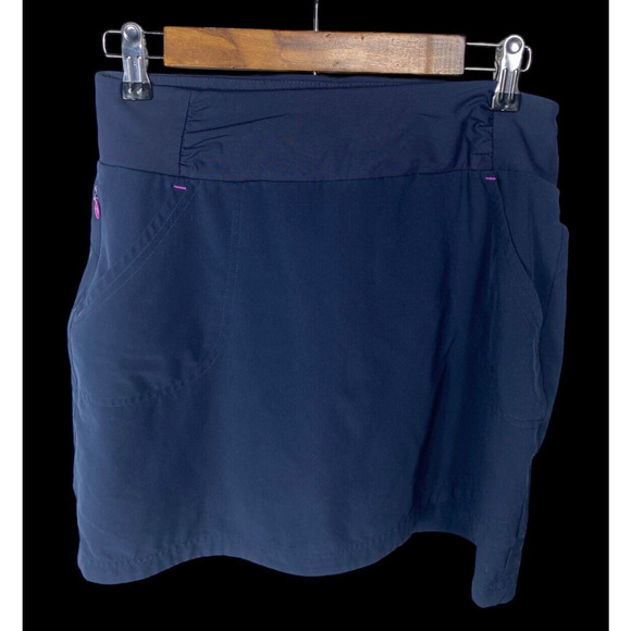 Title Nine Skirt Skort Size Small Navy Blue Tennis Golf Built in Shorts - Picture 1 of 6